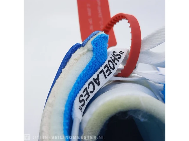 Paar sneakers, maat 40 1/2 nike, air jordan 1 x off white aq0818-148 - afbeelding 3 van  26