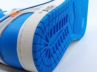 Paar sneakers, maat 40 1/2 nike, air jordan 1 x off white aq0818-148 - afbeelding 6 van  26