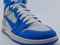 Paar sneakers, maat 40 1/2 nike, air jordan 1 x off white aq0818-148 - afbeelding 13 van  26