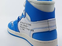 Paar sneakers, maat 40 1/2 nike, air jordan 1 x off white aq0818-148 - afbeelding 15 van  26