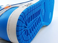 Paar sneakers, maat 40 1/2 nike, air jordan 1 x off white aq0818-148 - afbeelding 16 van  26