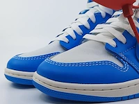 Paar sneakers, maat 40 1/2 nike, air jordan 1 x off white aq0818-148 - afbeelding 20 van  26