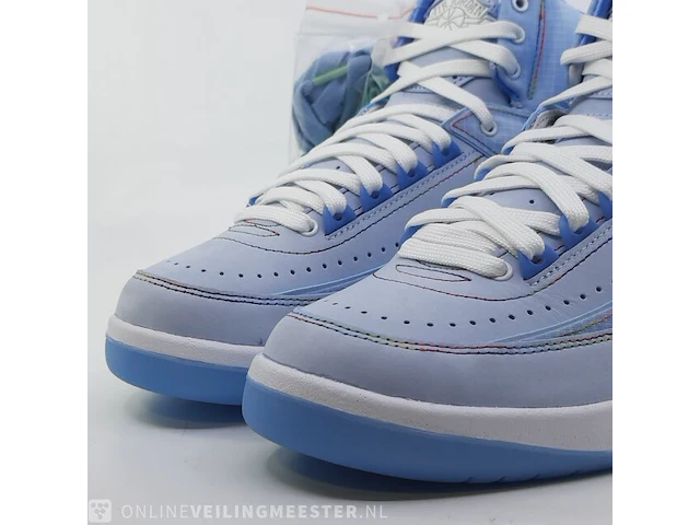 Paar sneakers, maat 40 1/2 nike, air jordan 2 retro sp - dq7691-419 - afbeelding 5 van  12