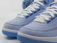 Paar sneakers, maat 40 1/2 nike, air jordan 2 retro sp - dq7691-419 - afbeelding 5 van  12