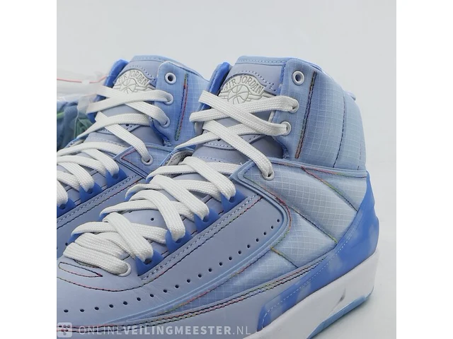 Paar sneakers, maat 40 1/2 nike, air jordan 2 retro sp - dq7691-419 - afbeelding 6 van  12