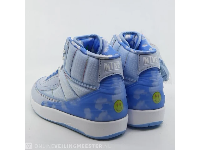 Paar sneakers, maat 40 1/2 nike, air jordan 2 retro sp - dq7691-419 - afbeelding 9 van  12