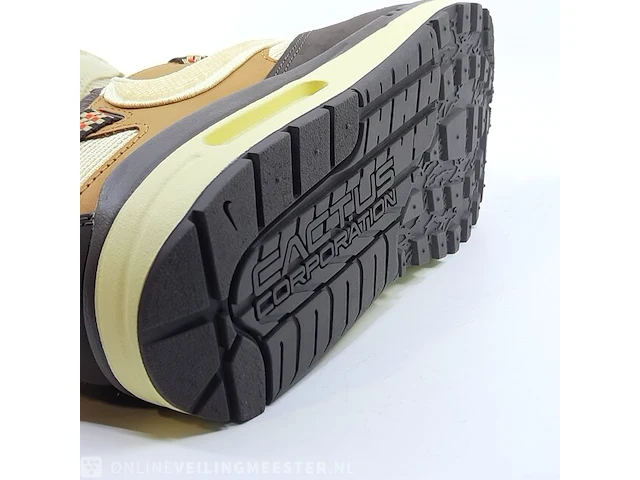 Paar sneakers, maat 40 1/2 nike, air max 1 cj - do9392-200 cactus jack - afbeelding 2 van  11