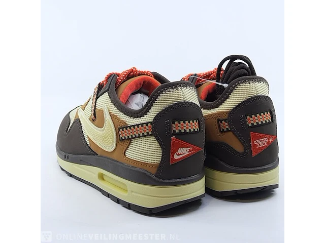 Paar sneakers, maat 40 1/2 nike, air max 1 cj - do9392-200 cactus jack - afbeelding 8 van  11