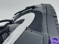 Paar sneakers, maat 40 1/2 nike, dunk low - dm1602-001 "off-white" - afbeelding 2 van  12