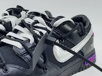 Paar sneakers, maat 40 1/2 nike, dunk low - dm1602-001 "off-white" - afbeelding 6 van  12