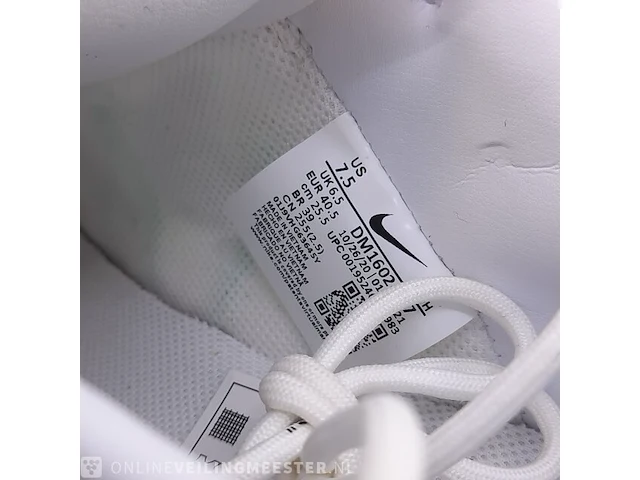 Paar sneakers, maat 40 1/2 nike, dunk low x off white dm1602-127 - afbeelding 2 van  28