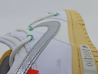 Paar sneakers, maat 40 1/2 nike, dunk low x off white dm1602-127 - afbeelding 5 van  28