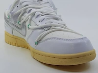 Paar sneakers, maat 40 1/2 nike, dunk low x off white dm1602-127 - afbeelding 9 van  28