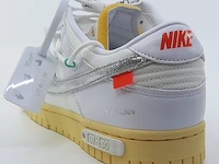 Paar sneakers, maat 40 1/2 nike, dunk low x off white dm1602-127 - afbeelding 11 van  28