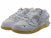 Paar sneakers, maat 40 1/2 nike, dunk low x off white dm1602-127