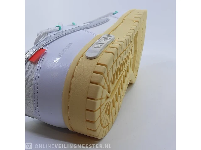 Paar sneakers, maat 40 1/2 nike, dunk low x off white dm1602-127 - afbeelding 18 van  28