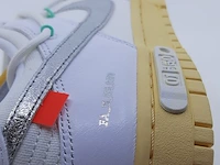 Paar sneakers, maat 40 1/2 nike, dunk low x off white dm1602-127 - afbeelding 19 van  28
