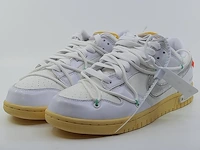 Paar sneakers, maat 40 1/2 nike, dunk low x off white dm1602-127 - afbeelding 12 van  28