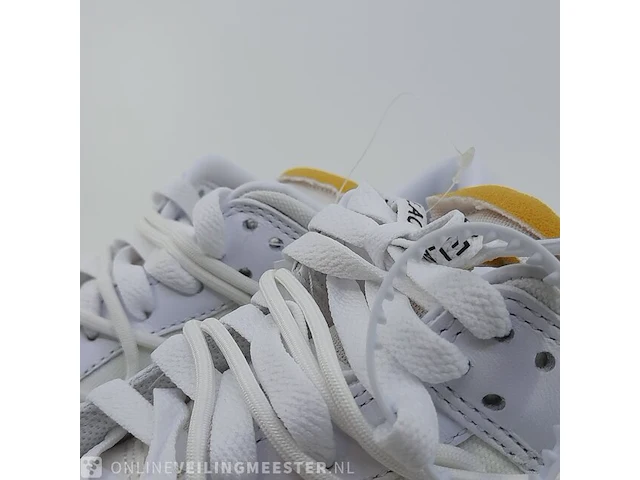 Paar sneakers, maat 40 1/2 nike, dunk low x off white dm1602-127 - afbeelding 24 van  28
