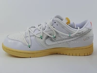 Paar sneakers, maat 40 1/2 nike, dunk low x off white dm1602-127 - afbeelding 25 van  28