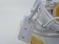Paar sneakers, maat 40 1/2 nike, dunk low x off white dm1602-127 - afbeelding 27 van  28
