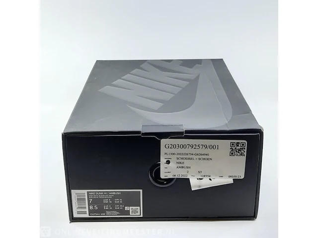 Paar sneakers, maat 40 nike, dunk hi / ambush - cu7544-400 - afbeelding 5 van  13