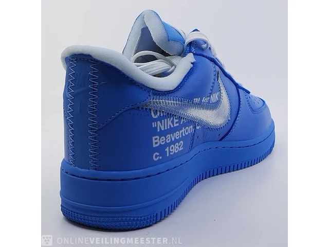 Paar sneakers, maat 41 nike, air force one virgil '07 - ci1173-400 - afbeelding 6 van  26
