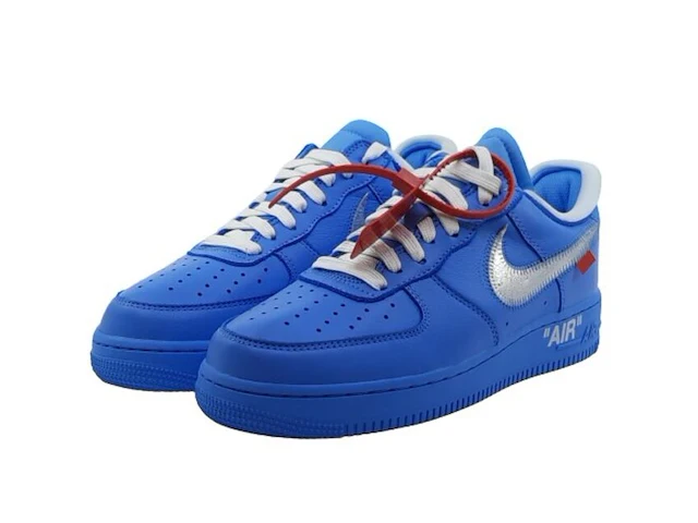 Paar sneakers, maat 41 nike, air force one virgil '07 - ci1173-400 - afbeelding 1 van  26