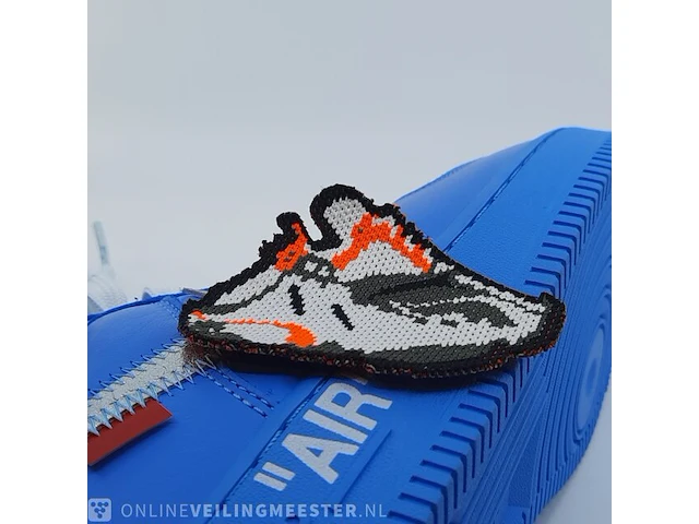 Paar sneakers, maat 41 nike, air force one virgil '07 - ci1173-400 - afbeelding 18 van  26