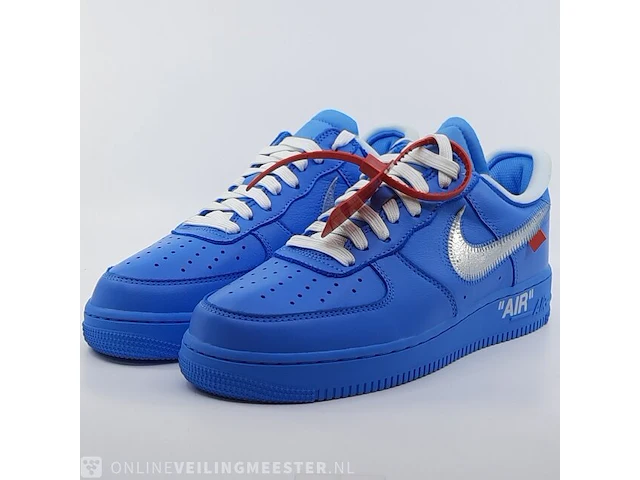 Paar sneakers, maat 41 nike, air force one virgil '07 - ci1173-400 - afbeelding 12 van  26