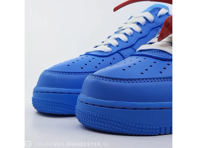 Paar sneakers, maat 41 nike, air force one virgil '07 - ci1173-400 - afbeelding 20 van  26