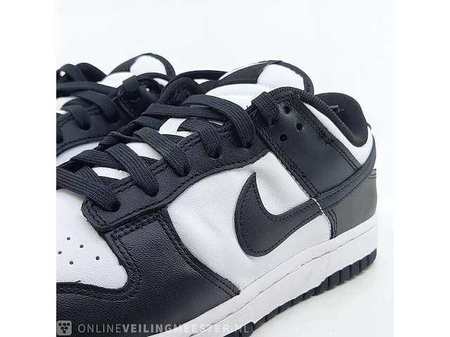 Paar sneakers, maat 41 nike, dunk low retro - dd1391-100 - afbeelding 4 van  10