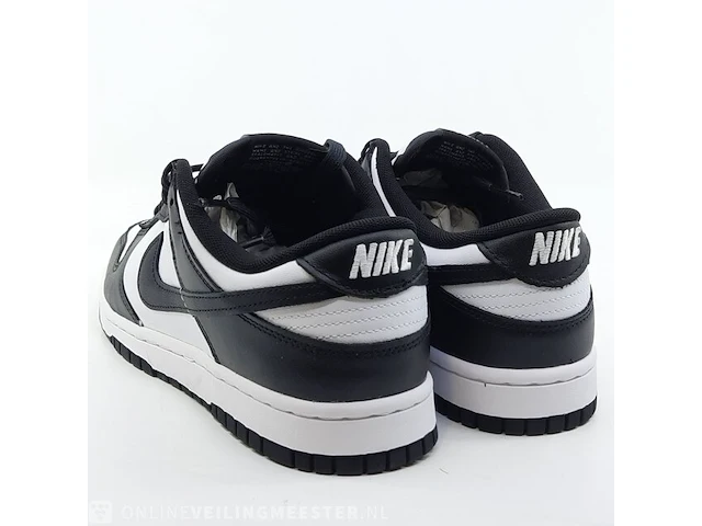 Paar sneakers, maat 41 nike, dunk low retro - dd1391-100 - afbeelding 7 van  10