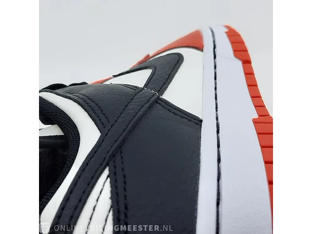 Paar sneakers, maat 41 nike, dunk low retro emb - dd363-100 - afbeelding 2 van  11