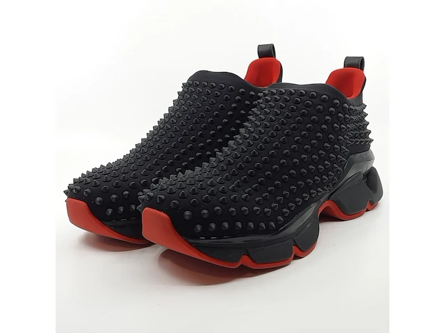 Paar sneakers, maat 42 1/2, christian louboutin - afbeelding 1 van  11