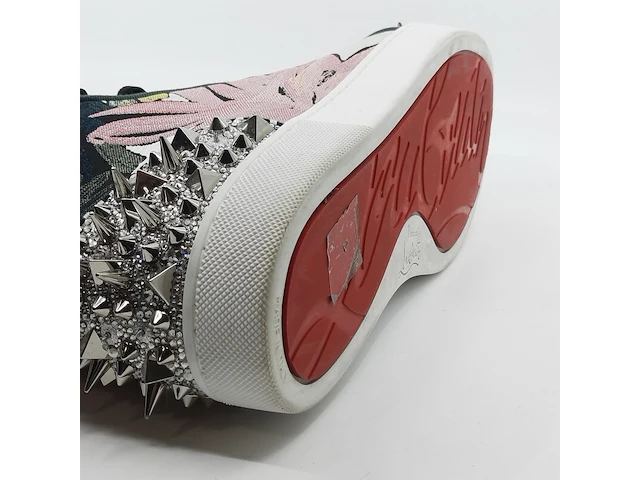 Paar sneakers, maat 42, christian louboutin - afbeelding 4 van  12