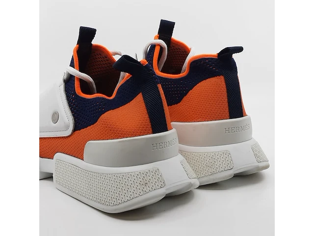Paar sneakers, maat 42, hermès - afbeelding 10 van  12