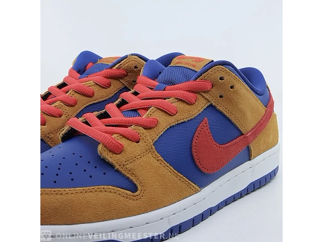 Paar sneakers, maat 44 1/2 nike, sb dunk low pro - bq6817-700 - afbeelding 4 van  10