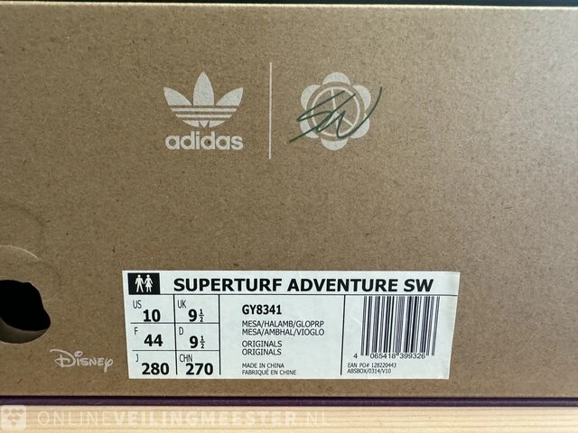 Paar sneakers maat 44 adidas originals x sean wotherspoon, superturf adventure - afbeelding 9 van  10