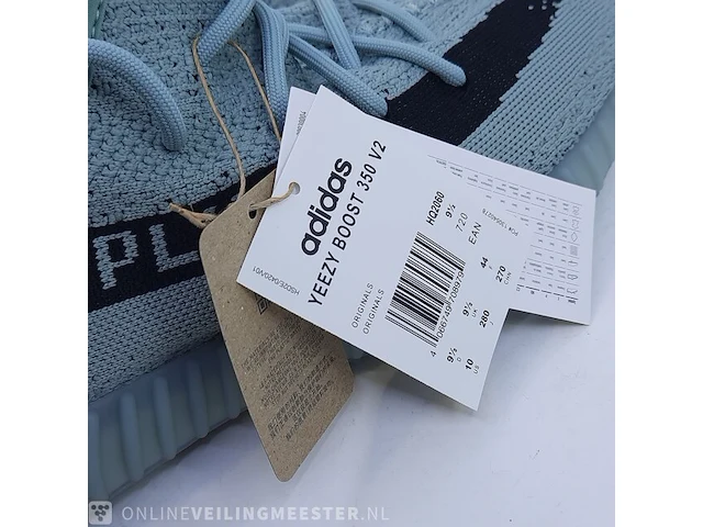 Paar sneakers, maat 44 adidas, yeezy boost 350 v2 hq2060 - afbeelding 8 van  10