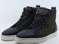 Paar sneakers, maat 44 christian louboutin, high top sneaker - afbeelding 1 van  10
