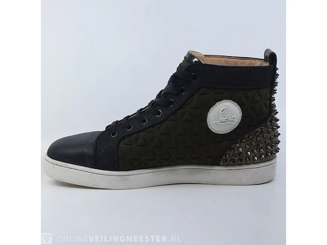 Paar sneakers, maat 44 christian louboutin, high top sneaker - afbeelding 6 van  10