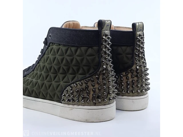 Paar sneakers, maat 44 christian louboutin, high top sneaker - afbeelding 7 van  10