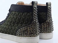 Paar sneakers, maat 44 christian louboutin, high top sneaker - afbeelding 7 van  10