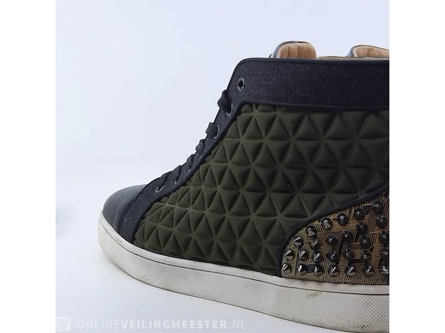 Paar sneakers, maat 44 christian louboutin, high top sneaker - afbeelding 8 van  10