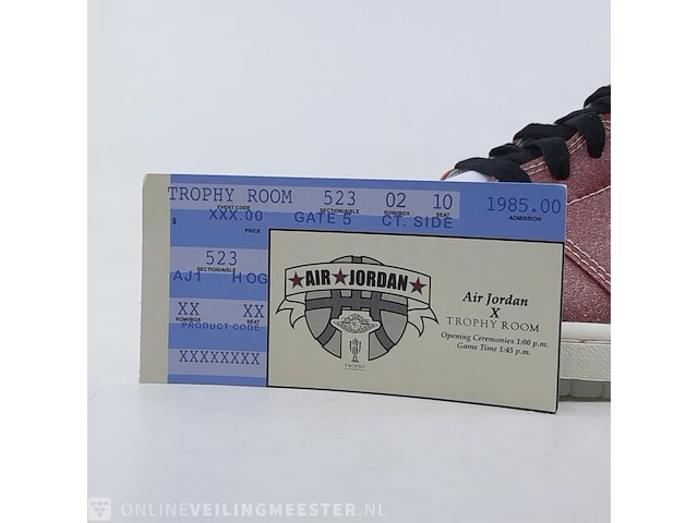 Paar sneakers, maat 44 nike, air jordan 1 retro high og sp da2728-100 - afbeelding 20 van  29