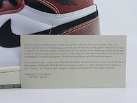 Paar sneakers, maat 44 nike, air jordan 1 retro high og sp da2728-100 - afbeelding 21 van  29