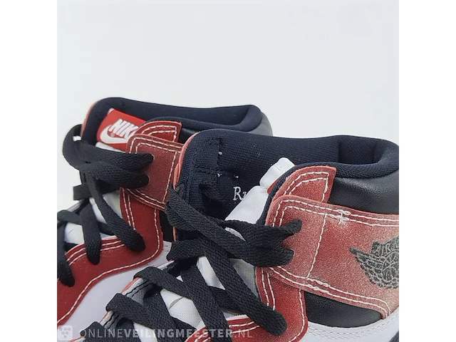 Paar sneakers, maat 44 nike, air jordan 1 retro high og sp da2728-100 - afbeelding 25 van  29