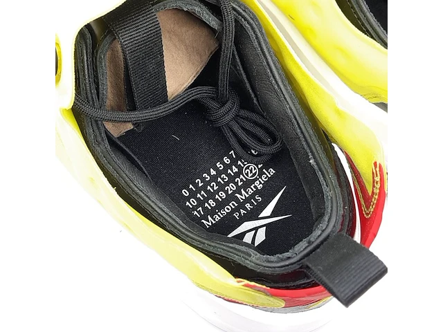 Paar sneakers, maat 45 1/2, maison margiela, project 0 b low reebok - afbeelding 11 van  11