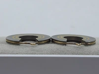 Paar titanium oorhangers - afbeelding 6 van  8